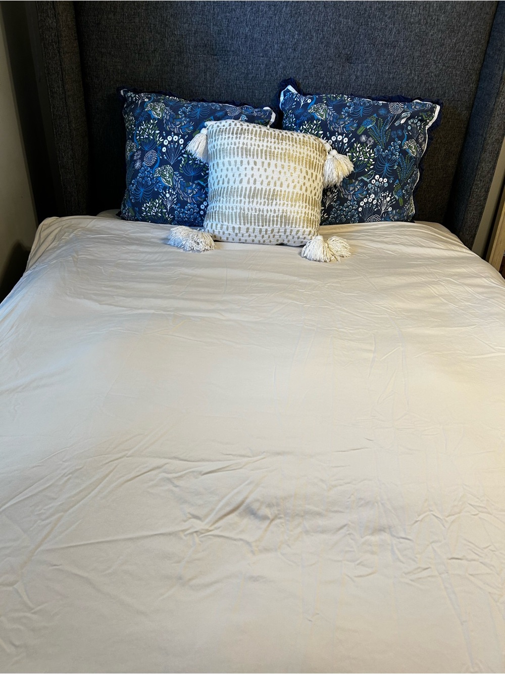 Brookstone full queen cotton duvet